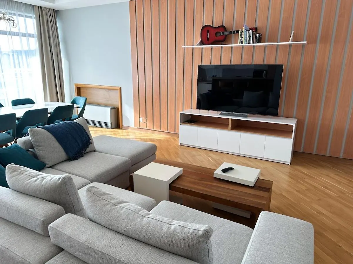 City & Sea View Modern Apartment In City Center Baku