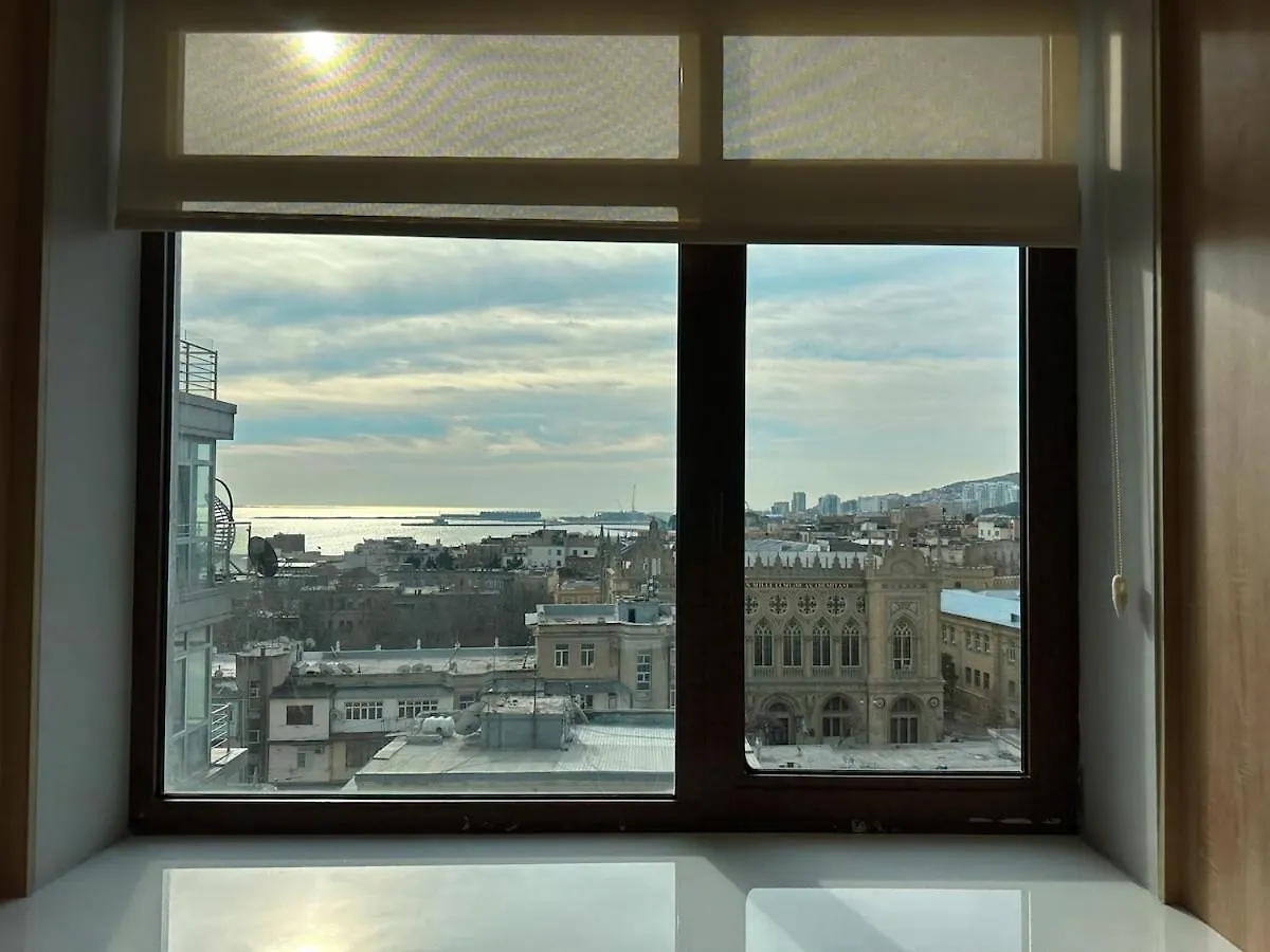 City & Sea View Modern Apartment In City Center Baku