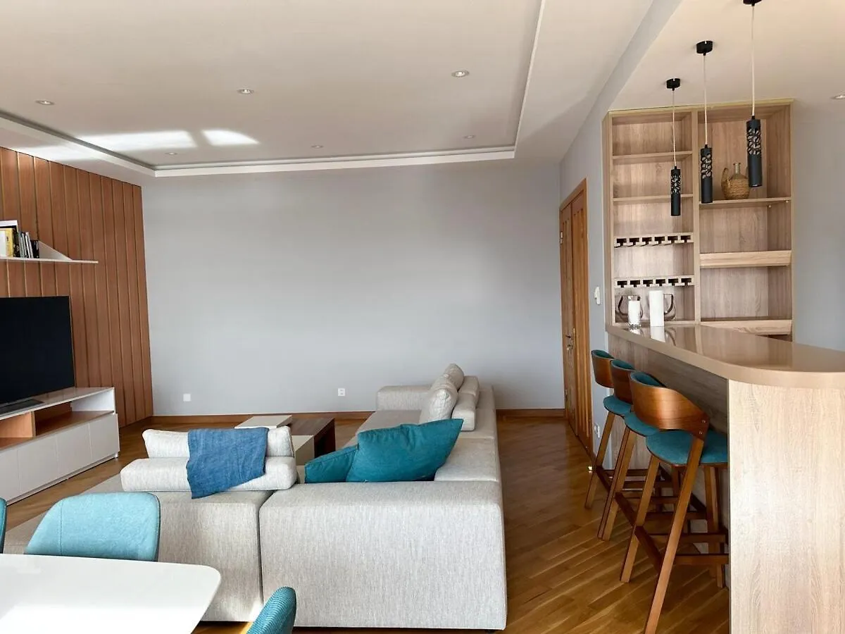 City & Sea View Modern Apartment In City Center Baku