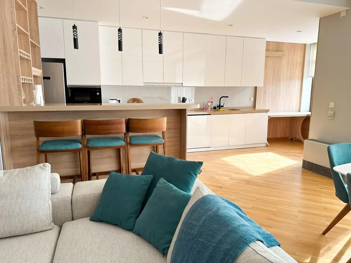 City & Sea View Modern Apartment In City Center Baku